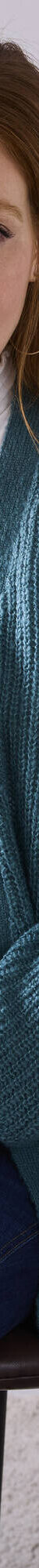 Gilet long porter ouvert, maille anglaise toucher doux (vert sauge) Gilet long porter ouvert, maille anglaise toucher doux (vert sauge)